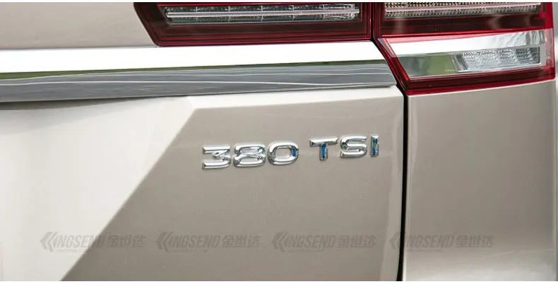 Только в Volkswagen Way Ang Emission standard Way Ang 330 380 TSI 530 V6 Автомобильный логотип слово знак бампер наклейки Tail Tag
