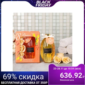 

Set "From March 8", shower gel, soap petals 5 PCs. 4718300
