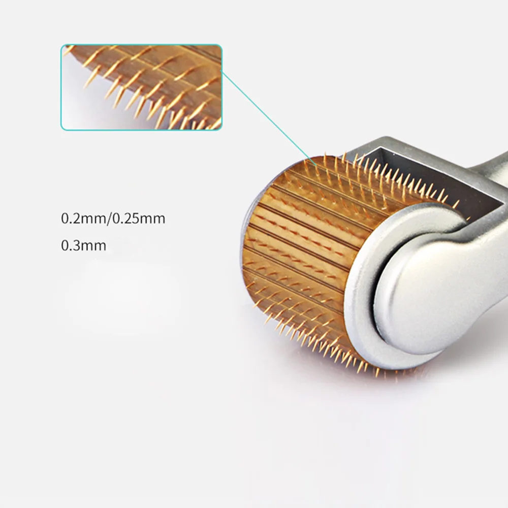 ZGTS Derma Roller Professional Titanium 192 needles for face care and hair-loss treatment CE Certificate Proved