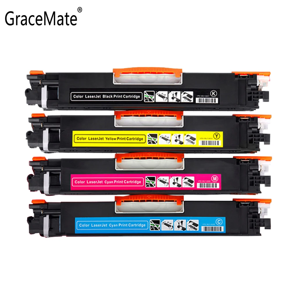 GraceMate тонер-картридж 126A совместимый для принтера Hp CP1020 CP1021 CP1022 CP1023 CP1025 CP1025nw CP1026nw