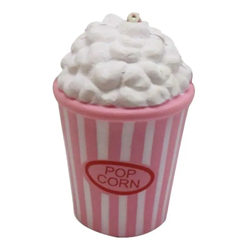 

Jumbo Squishies Popcorn, 12CM Slow Rising Stress Reliever Toy Super Squeeze Fun Chain Charm Kid Gift for Boys,Girls and Adult