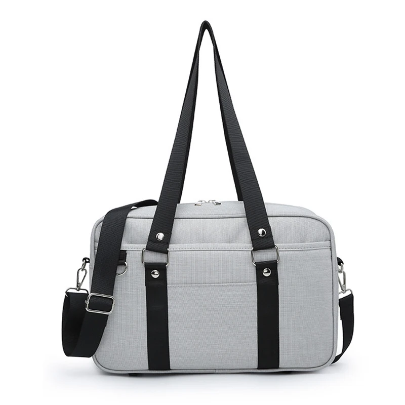

Japanese Student Bags JK Handbag Travel Bag Women Shoulder Satchel Bags Solid Color High School Students Bookbags messenger bag