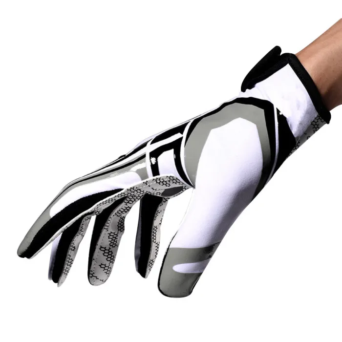 Спортивные уличные перчатки Нескользящие силиконовые износостойкие перчатки для бейсбола фитнеса C55K распродажа