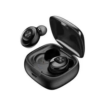 

TWS Wireless Earphone 5.0 True Bluetooth Earbuds Waterproof Sports Earpiece 3D Stereo Sound Earphones with Charging Box