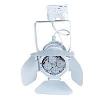 4-проводной адаптер винтажный промышленный белый Железный прожектор 4 шт световой барьер E27 трек освещение(PAR30 лампа в комплекте