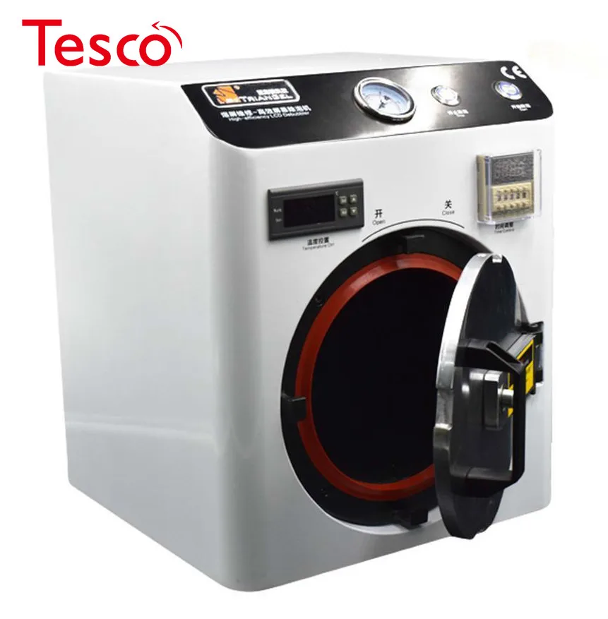 

220v Oca LCD bubble eliminator cannot return to the bubble used to refurbish the LCD 7-inch screen requires an external pump