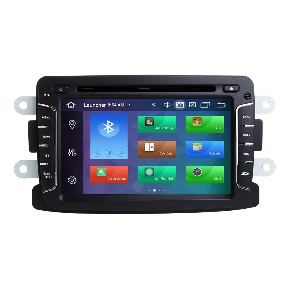 1 din android 9,0 автомобильный радио мультимедиа для Dacia Lodgy Logan, Duster Sandero Renault Captur/Lada/Xray gps Навигация DVD DSP 4GB