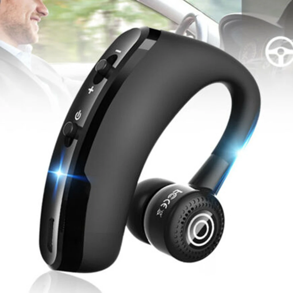 Новые Bluetooth наушники с шумоподавлением, Бизнес Беспроводная bluetooth-гарнитура с микрофоном для водителей, спорта, громкой связи, беспроводная