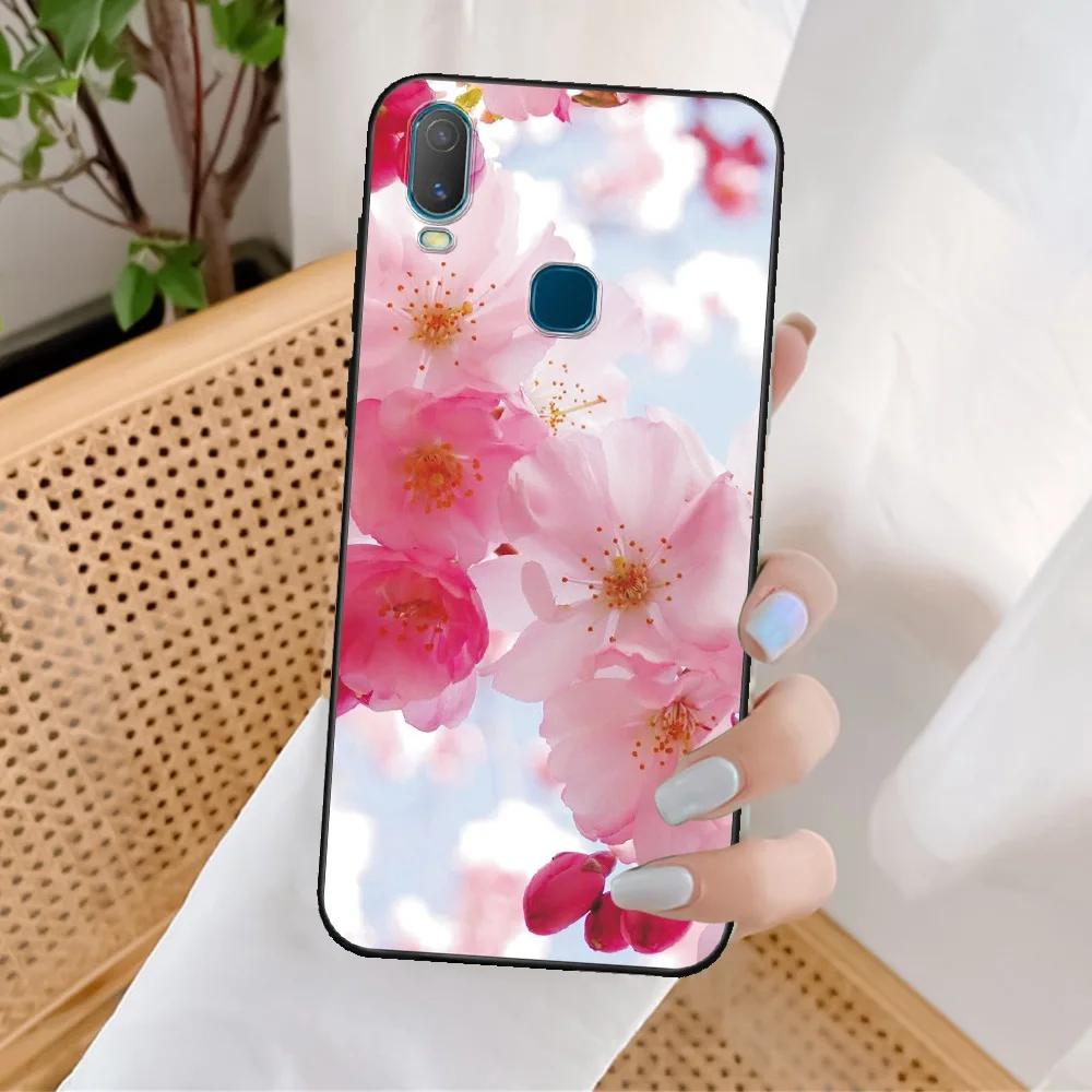 pouch mobile For Vivo 1906 Case Cover Silicone Soft Flowers Cute Cartoon Animal Phone Case for Vivo 1906 TPU Bumper for Vivo1906 6.35 inch mobile pouch waterproof Cases & Covers