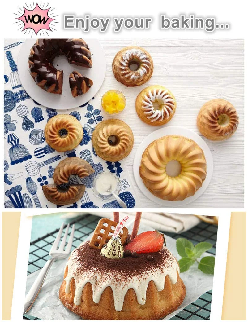 3D Big Silicone Cake Mould Kitchen Baking Form Tools for Cake Cookies Fondant Candy Bakery Baking Dish Bakeware Mold Cake Pan