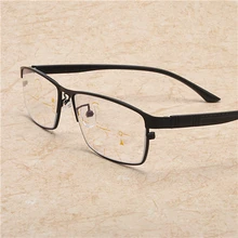 MINCL New Progressive Multi Focus Reading Glasses for Men Women Eyeglasses Alloy Rectangular Presbyopic Glasses Male NX