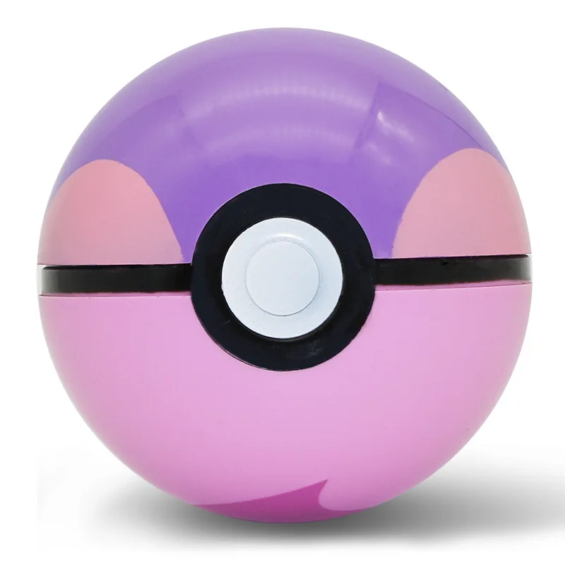 Takara Tomy Pokemon Pet эльф мяч покебол PIKACHU 7 см всплывающие Poke Мячи фигуры для детей игрушки Горячие украшения дома подарок - Цвет: Серый