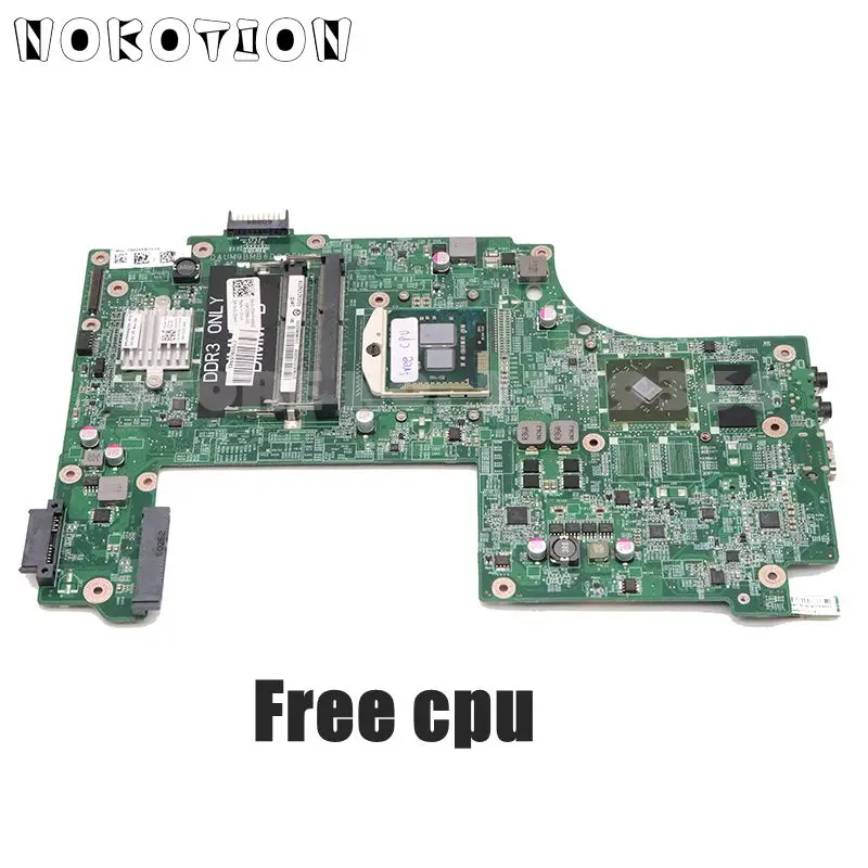 Mãe do Portátil para Dell Nokotion Placa Inspiron 17r N7010 Principal Daum9bmb6d0 Hd5470m Gpu Cpu Livre Cn-0v20wm 0v20wm