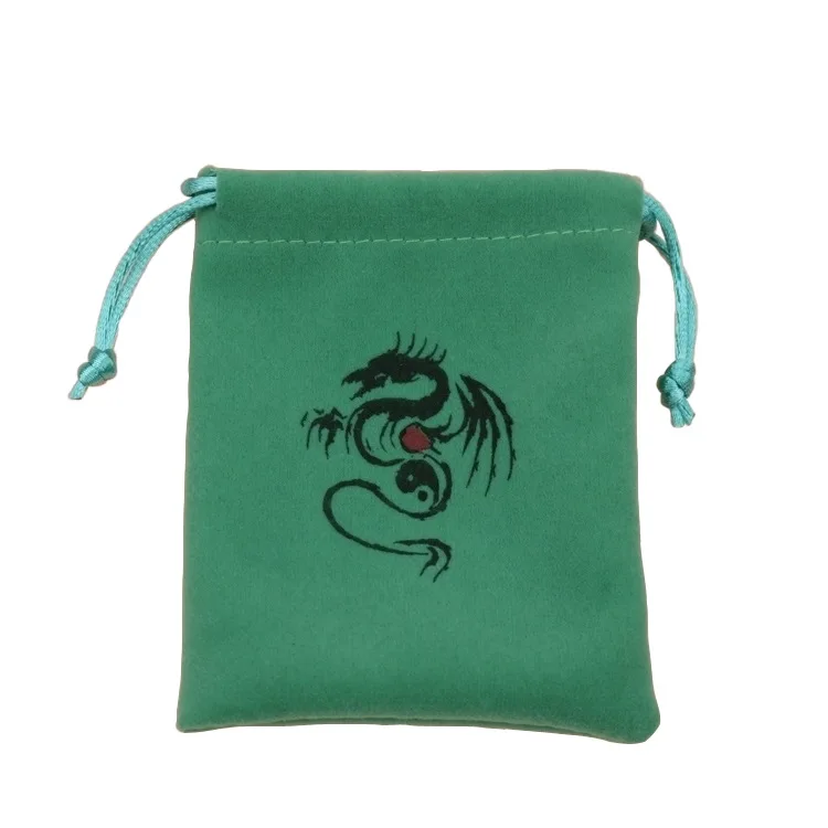 10pc Portable Velvet Flocking Drawstring Pouch Coin Jewelry Wedding Gift Bag New