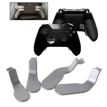 

4PCS Bumper Trigger Button Paddles Hair Triggers Locks Metal Game Accessory Replacement Part for Wireless Controller