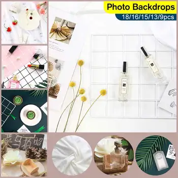 

9-18pcs DIY Photo Booth Props Leaf/Plate/Card/Backdrops/Magazine/Flower Birthday Bride Wedding Decoration Photography Props