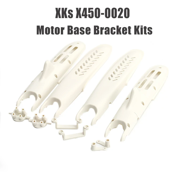 WLtoys XKS X450 RC планер Запчасти для самолетов 0020 мотор база кронштейн группа X450-0021 пластиковый корпус - Цвет: 0020
