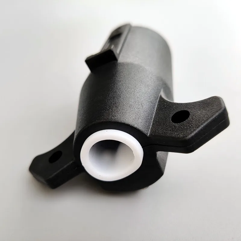 7 Poles Blade Round Truck Trailer Plug 7-Way RV Trailer Connector Replacement 7 Pin Male End Trailer Parts Accessories