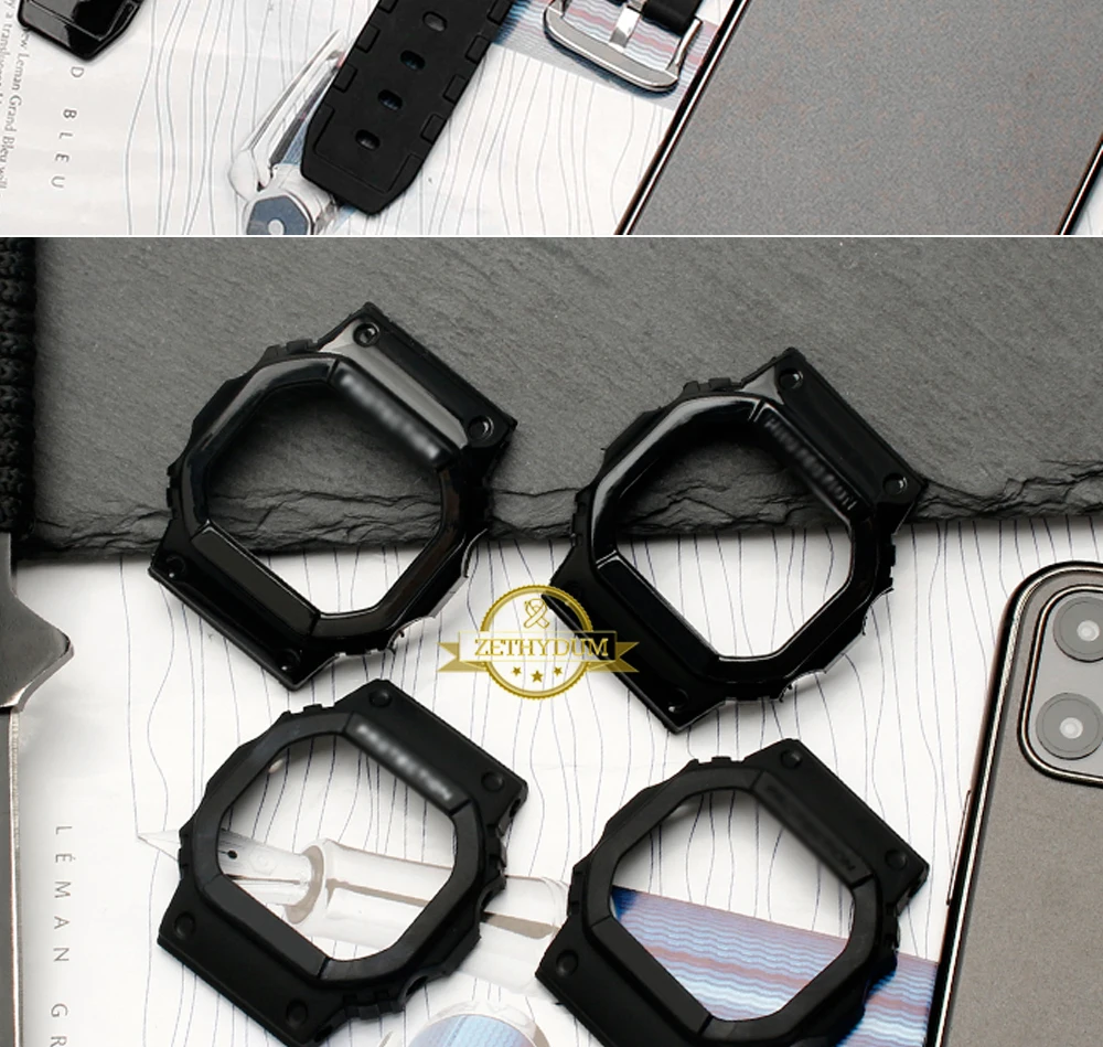 Силиконовый резиновый ремешок для часов и чехол для DW-5600E GW-5000 DW-5030 GW-M5610 GW-M5630A GB-5600B ремешок для наручных часов прозрачный ремешок для часов