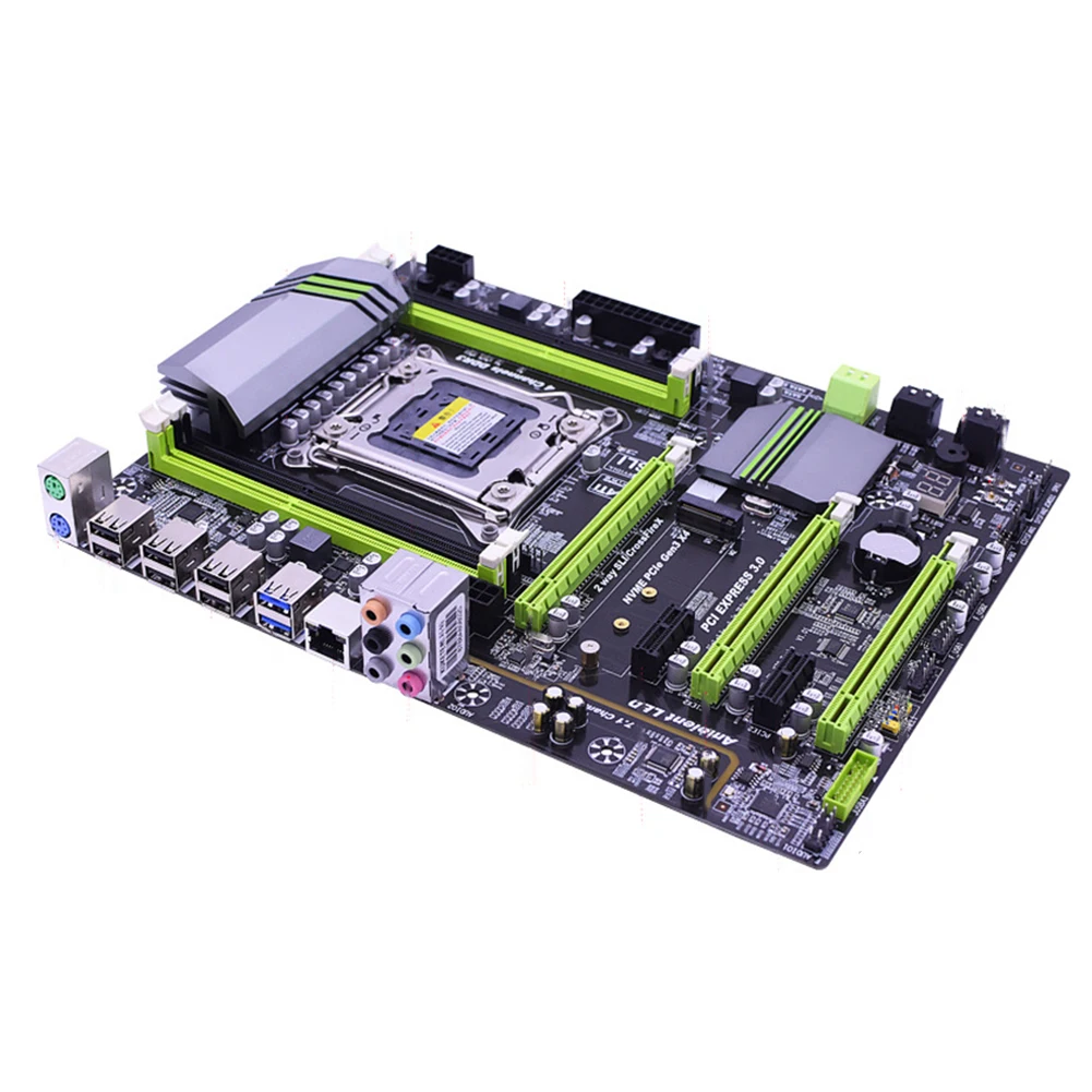 Interx79 материнская плата REG 64G ATX Light SATA 3,0 Turbo Boost основная плата ECC DDR3 настольный компьютер LGA 2011 USB 3,0