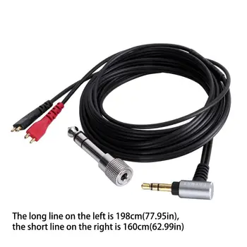 

Earmax Replacement Cable for sennheiser-HD25 HD25-1 HD25-1 II HD25-C HD25-13 HD25 Headphones Cable With 6.3 Plug