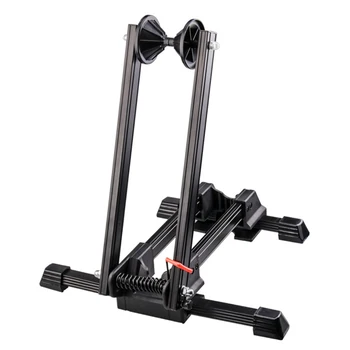 

Cycling Display Frame Mountain Bike Parking Rack Aluminum Alloy Fixed Support Portable Floor Folding Stand Indoor Storage Stable