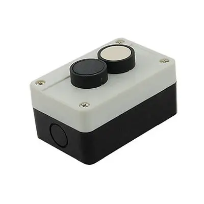 

AC 240V 3A 2 NO Non Latching Switch Push Button Station