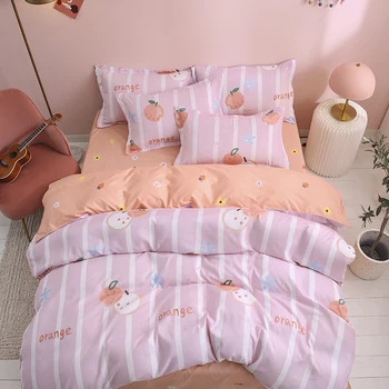 

Lovely Pattern Girl Boy Kid Bed Cover Set Cartoon Duvet Cover Adult Child Bed Sheets And Pillowcases Comforter Bedding Set