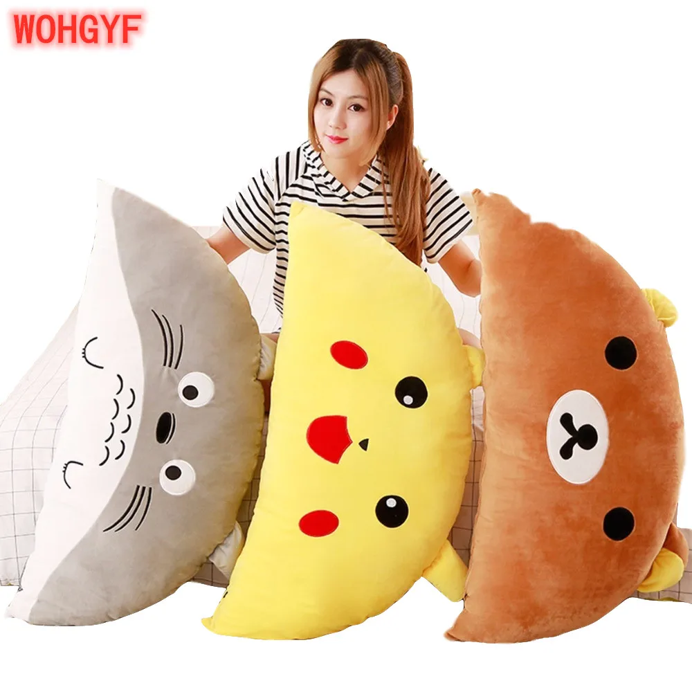 1 шт. 95 см * 45 мультяшная Подушка мягкая плюшевая подушка Kawaii Totoro Bear подарки на день