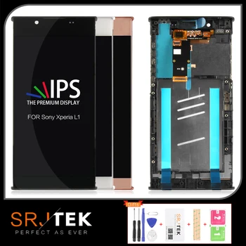 

Tested 5.5'' 1280x720 Display For SONY Xperia L1 LCD Display G3312 Touch Screen for Sony L1 LCD Digitizer with Frame