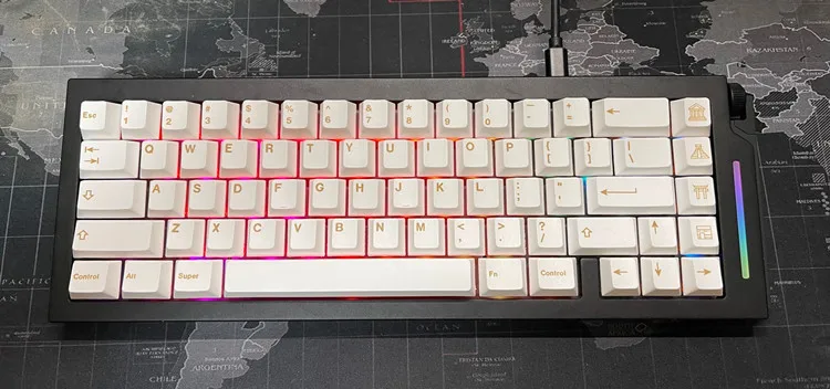 137 chaves conjunto pbt tintura subbed keycap