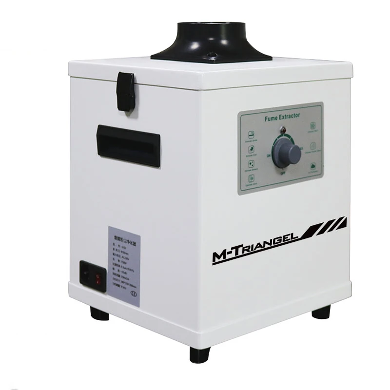 M-Triangel лазерный экстрактор дыма для задней крышки лазерный сепаратор очиститель дыма очиститель воздуха AC110V AC220V