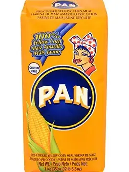 

Pan Precooked Yellow Corn Flour 1 kg