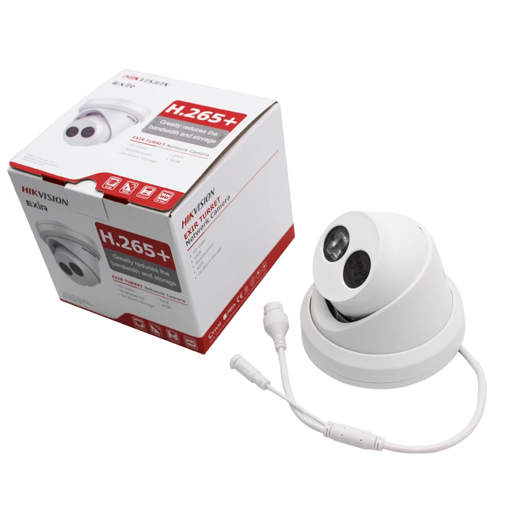 Ip камера DS 2CD2345FWD I 4MP WDR EXIR купольная PoE ip для наружного ночного видения Облачное