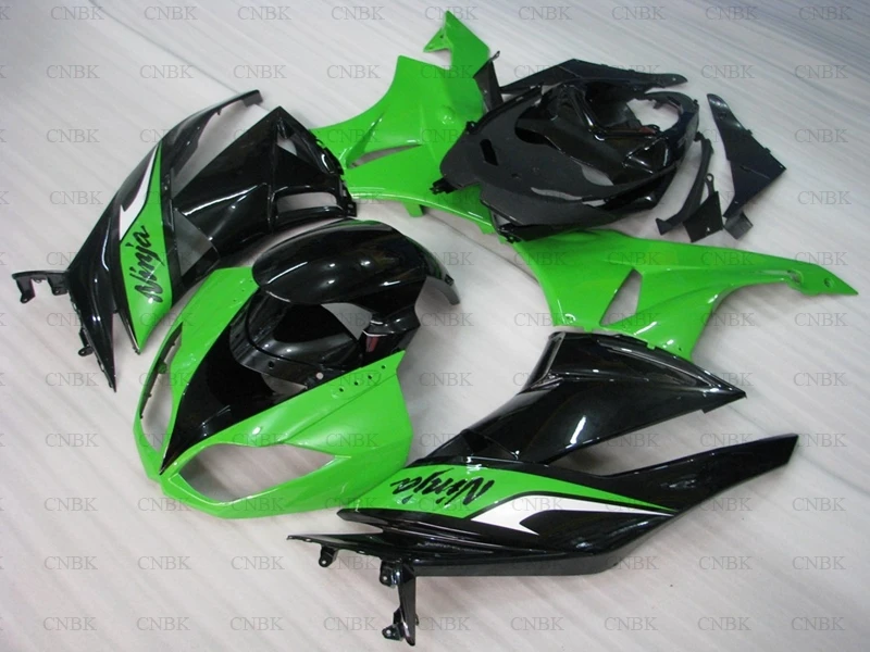Обтекатель мотоцикла для ниндзя Zx 6r 09 10 2011 Zx6r комплекты кузова 2009 2012 зеленый