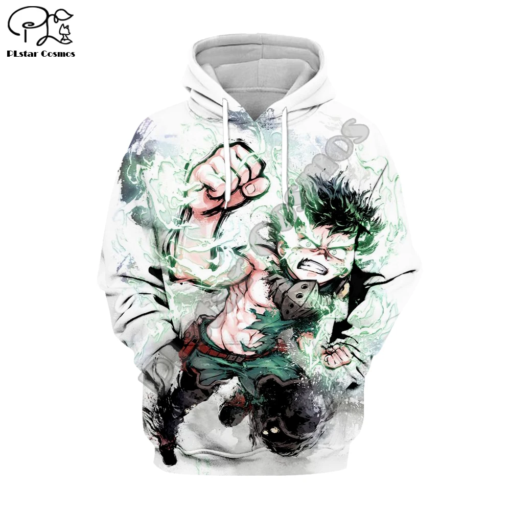 

PLstar Cosmos My Hero Academia Anime Harajuku Tracksuit 3D Print Hoodie/Sweatshirt/Jacket/shirts Men Women hiphop casual style-5