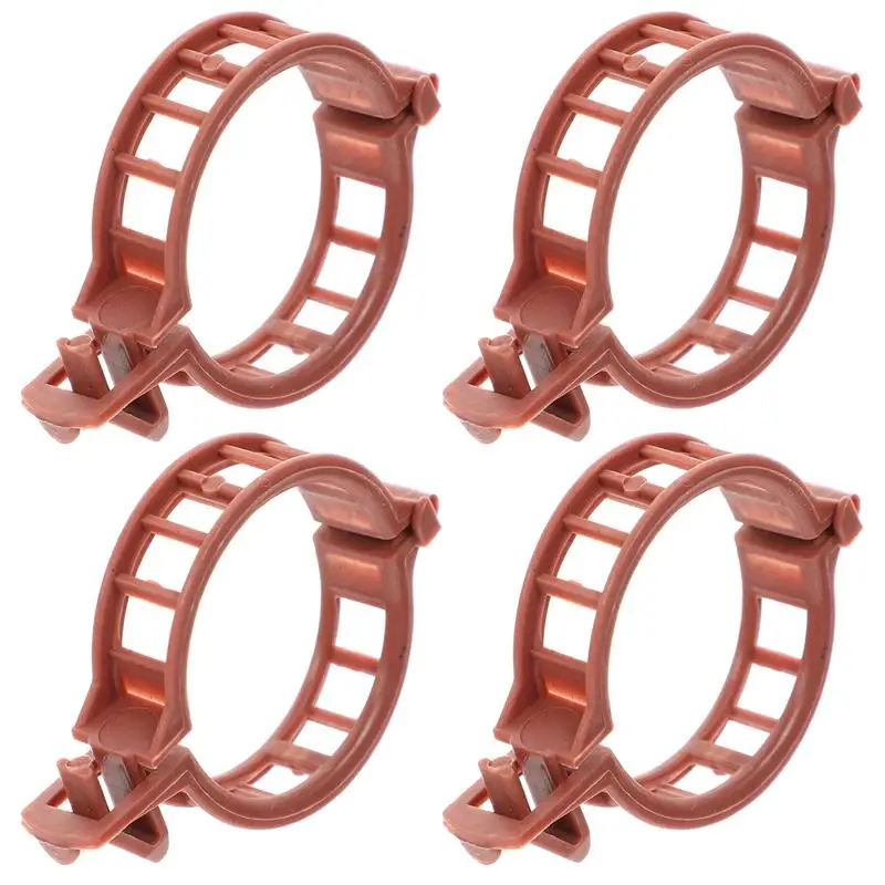 Plant Clips 100pcs Trellis Clip Accessories Hangers Greenhouse Tomato Stem Clips plant clips,plastic plant clips,plant stem support,flower stem holder