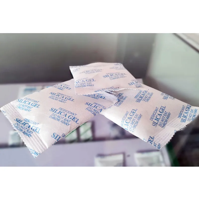 1pc 100g Gram Silica Gel Packets Dehumidifier Meets FDA Food Packaging Non-Toxic Silicone Desiccant Moisture Damp Absorber 5