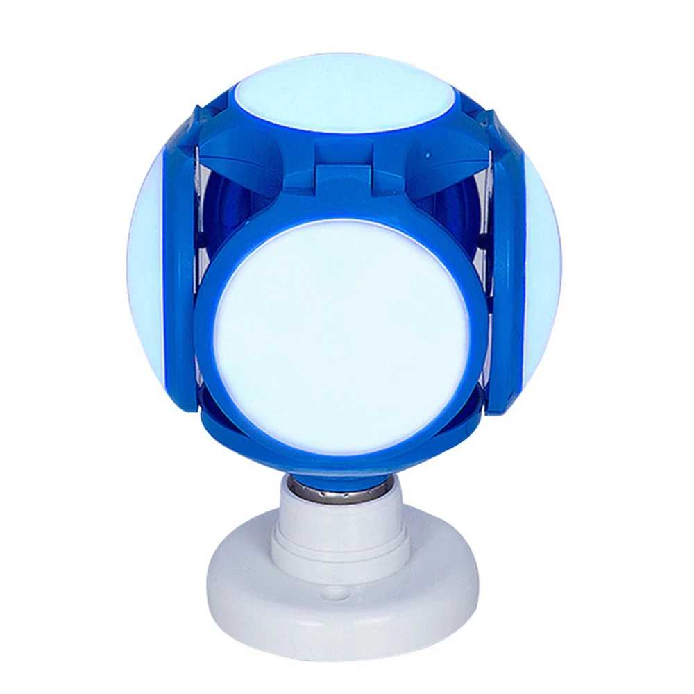 Super Bright LED Folding Bulb E27 40W Football Modeling Lamp AC 85-265V LED Bulb Bubble Ball Bulb Foldable Replace Halogen Light 17