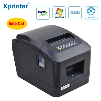 

80mm thermal barcode receipt printer Pos Ticket Printer With Auto Cutter For Kitchen USB/Ethernet Support Cash Drawer ESC/POS