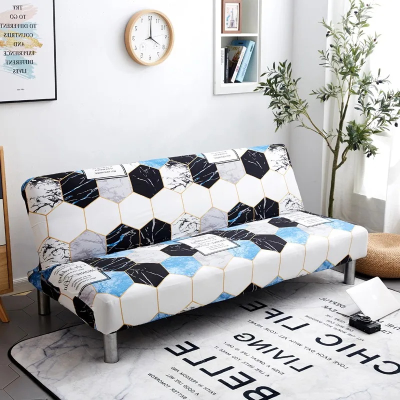 blue sofa bed cover