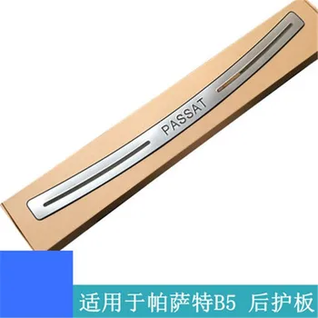 

High quality stainless steel Rear Bumper Protector Sill Trunk Tread Plate Trim for Volkswagen passat B5 2003-2010 Car styling