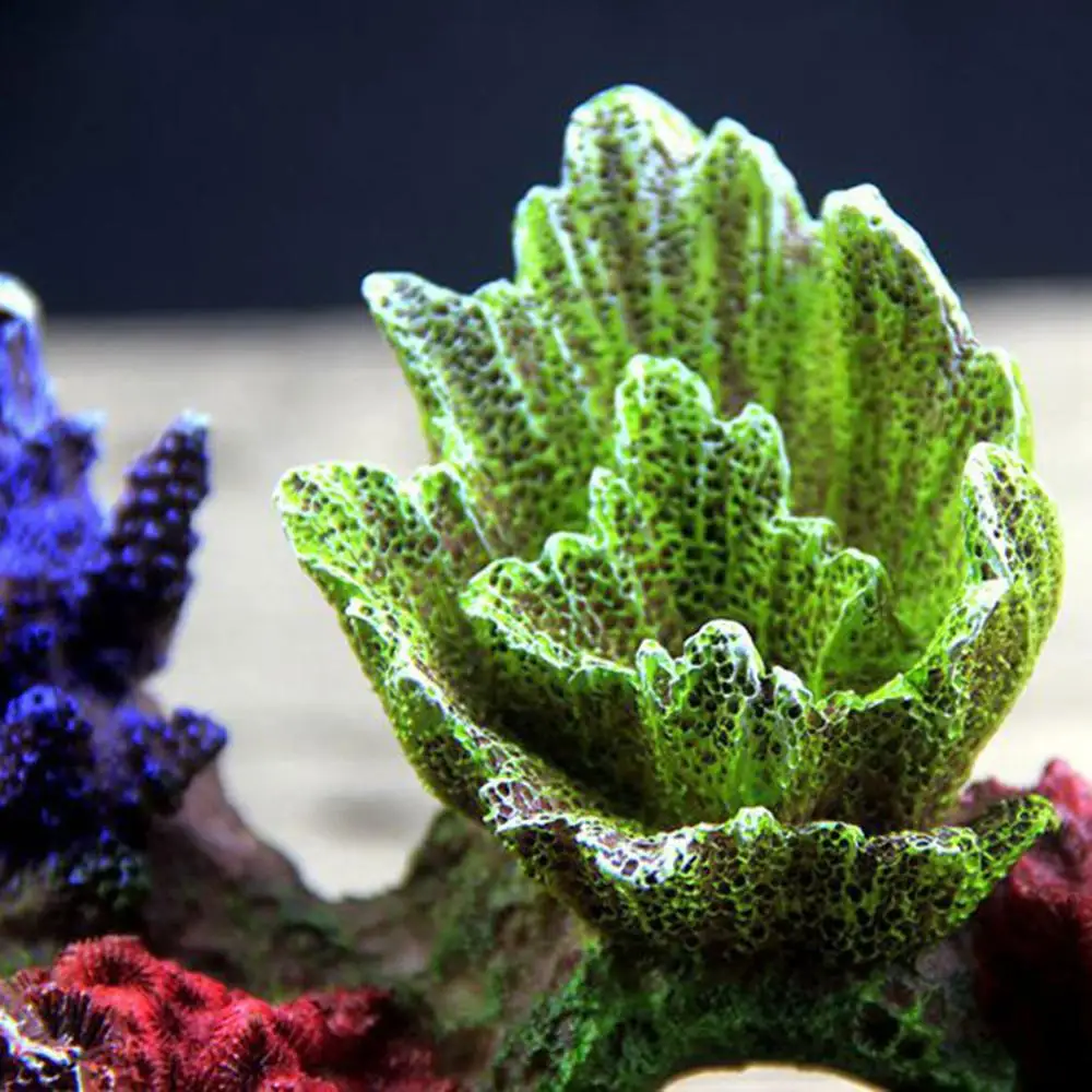 Quarium украшения среды пещера живой риф аквариум смолы Коралл аквариум