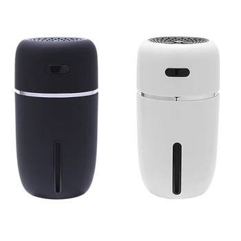 

Mini Humidifier With Usb Mist Humidifier For Home Office Baby Portable Humidifier With 7 Colors Led Light 200Ml For Car Mini Tra