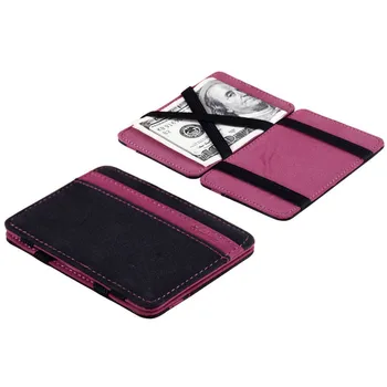 

2020 NEW Mini Neutral Grind Magic Bifold Leather Wallet Card Holder Mini Wallet Purse Women Portfel Damski Кошельки Женские