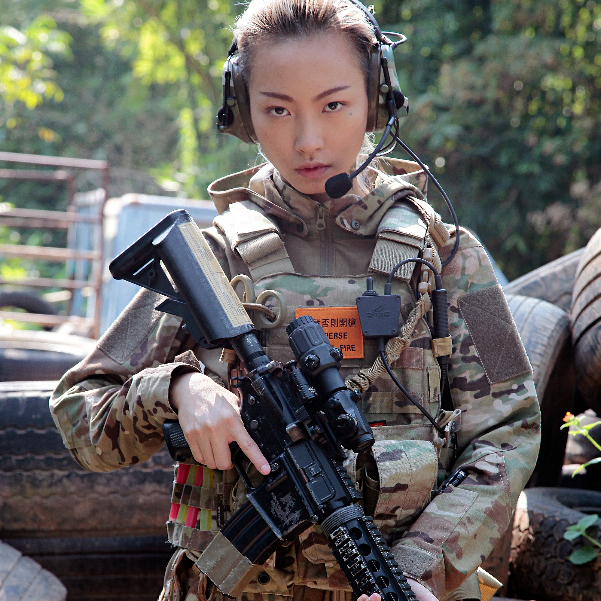 Camouflage Hooded Frog Clothes Tactical Combat Shirt Pants Women Outdoor CS  Army Training Sets Spring Autumn Female Sports Suits - AliExpress