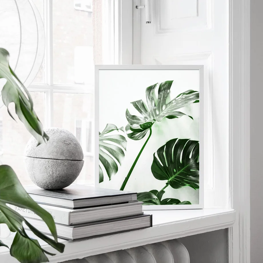 Poster cocooning de plantes vertes JON