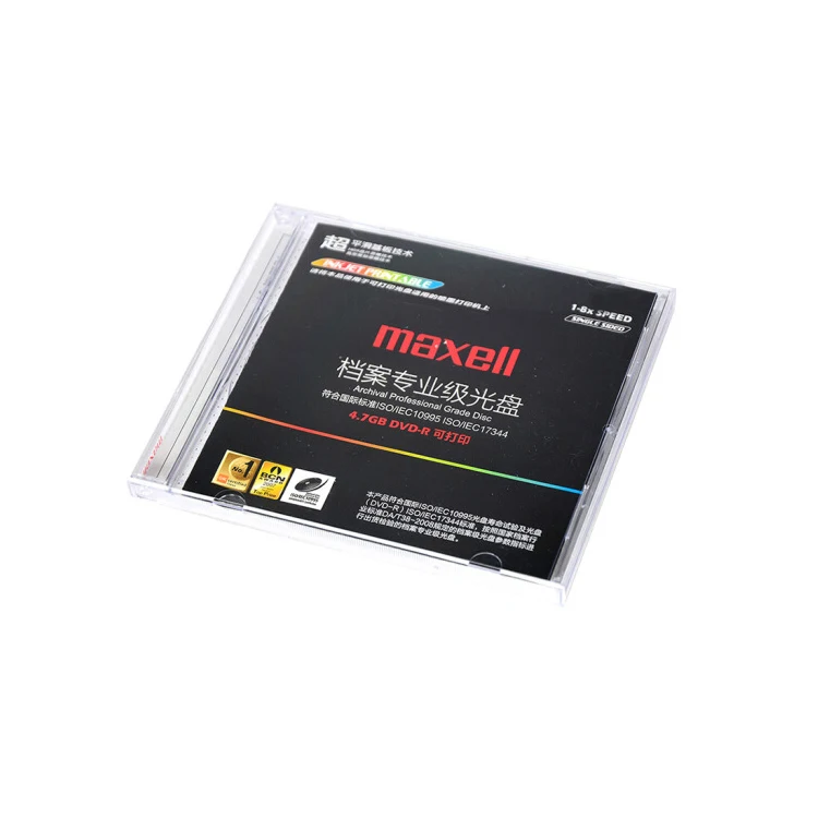 

Archival Professional Grade Disc DVD-R 4.7GB DATA-120MIN Video 8X Speed 2pcs