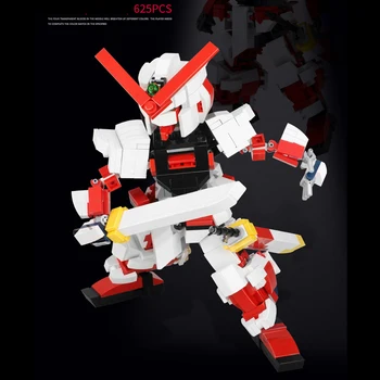 

Hot super robot war Mobile Suit Gundam seed Astray Red Frame building block model assemble bricks toys collection for boys