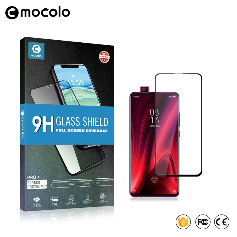 Mocolo 9H Full Screen Tempered Glass Film On For Xiaomi MI